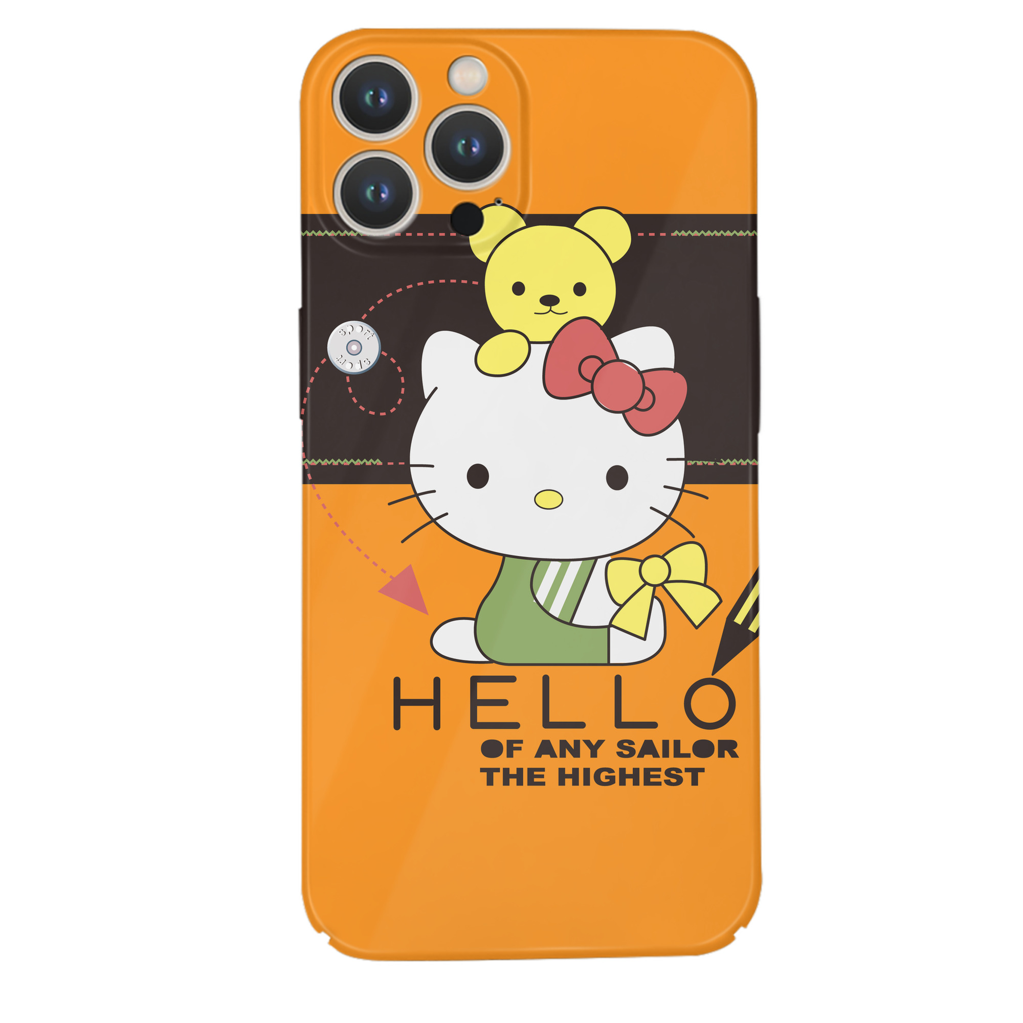 （画像用） Hello Kitty ハローキティ 【iPhone 14シリーズ対応】ハードケース